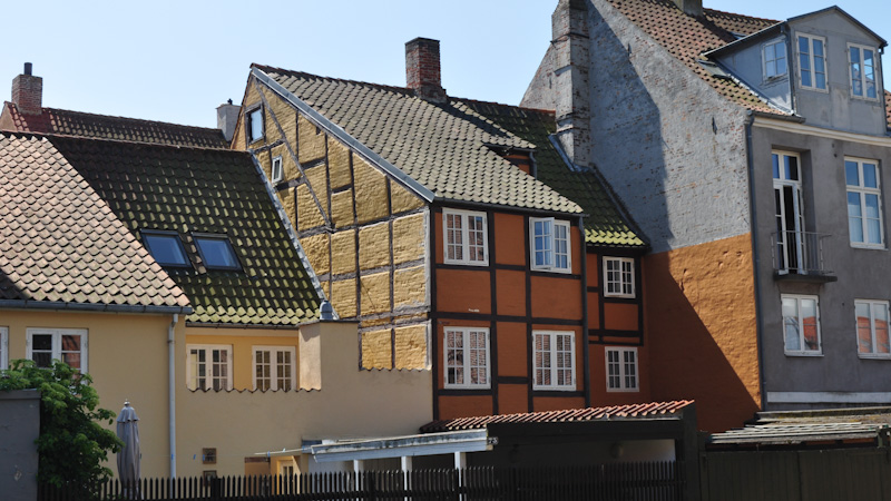 Smukke historiske huse i Helsingør