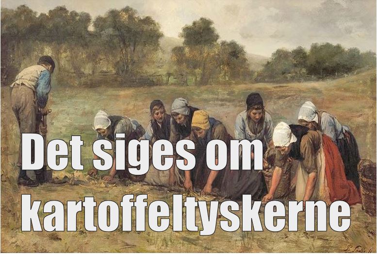 Det siges om kartoffeltyskerne