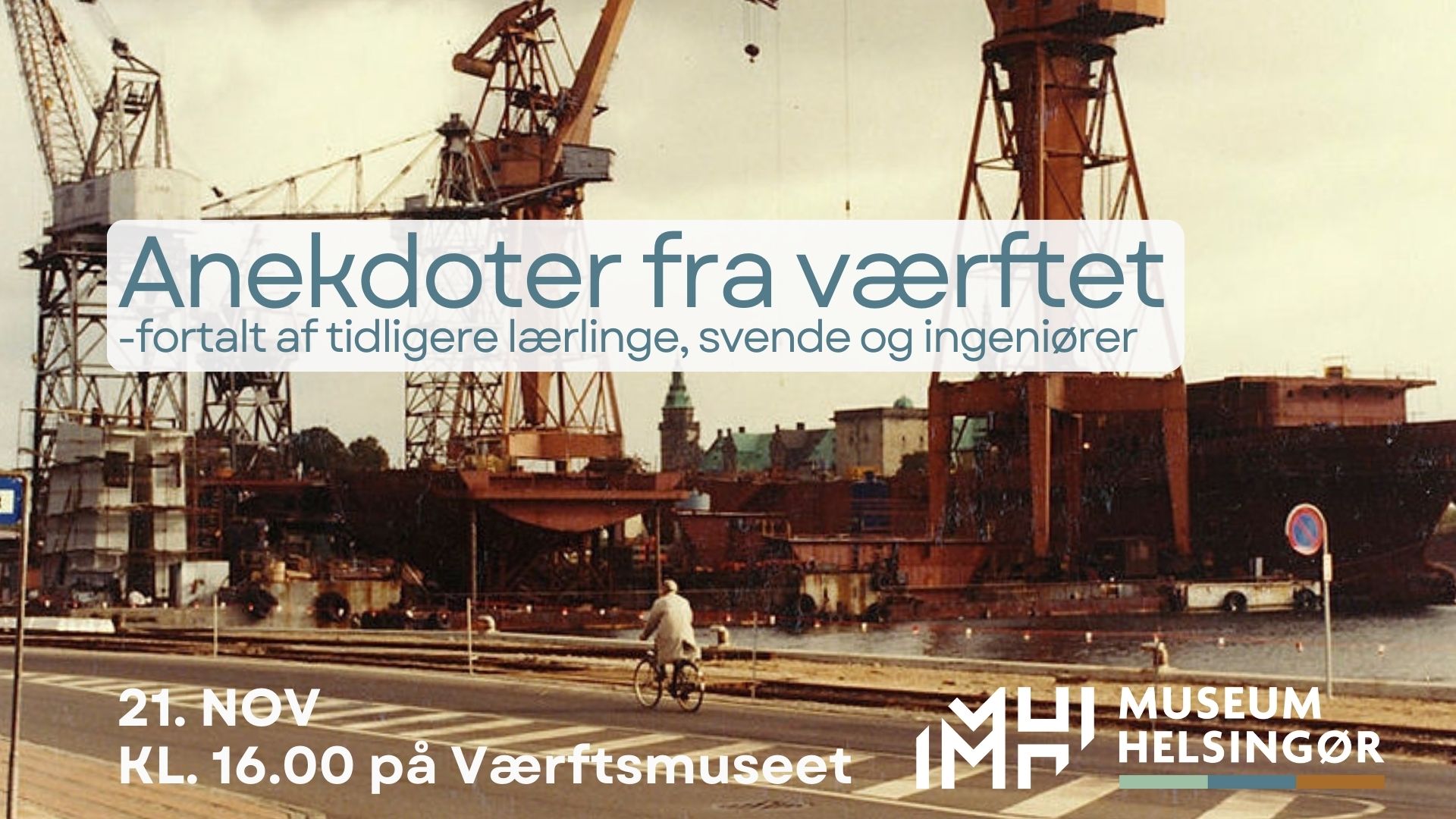 Cover til fyraftensmøde værftsmuseet